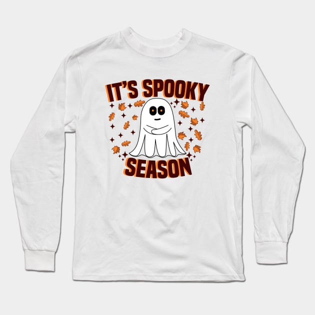 It's Spooky Season Long Sleeve T-Shirt by Blonc